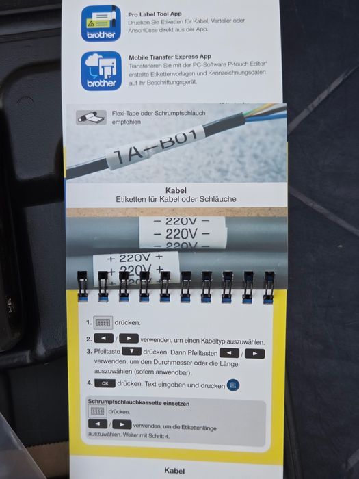 Brother P-touch E550W – професионален индустриален етикетиращ принтер