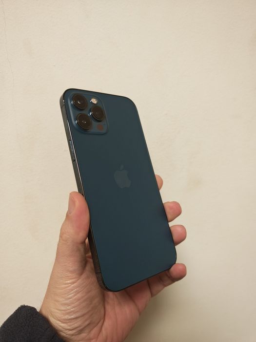 iPhone 12 Pro Max Blue 128GB Stare buna totul original liber retea.