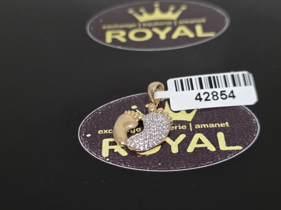 Bijuteria Royal: Pandantiv aur 14k/1.66gr