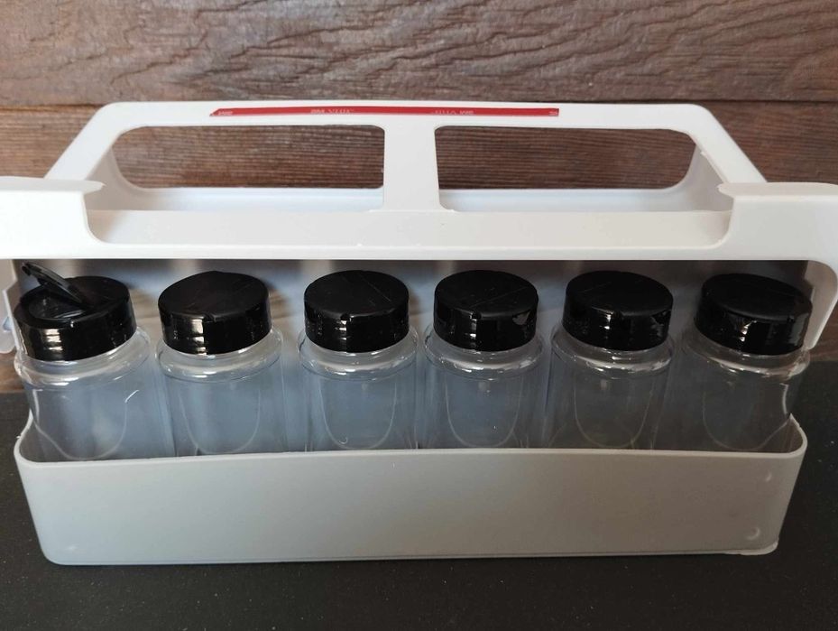 Органайзер за подправки за рафт / Органайзер / 7бр бурканчета; Органай