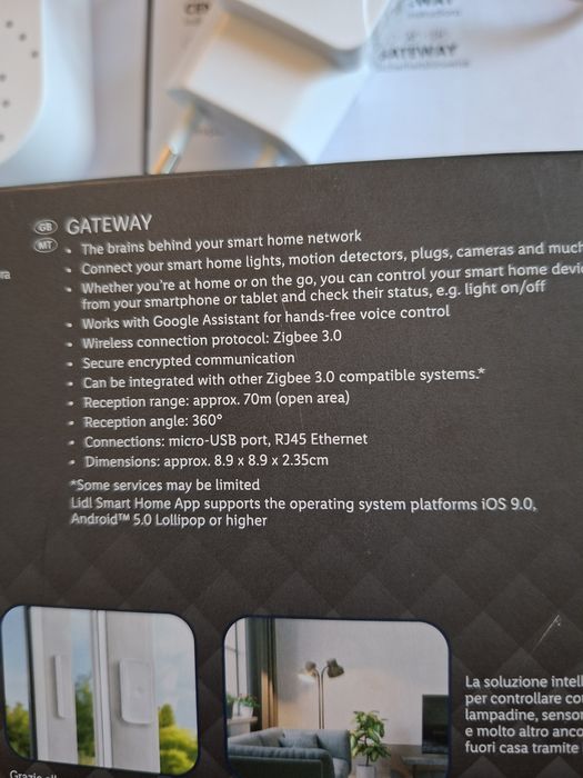 Start Home unitate centrala hub.