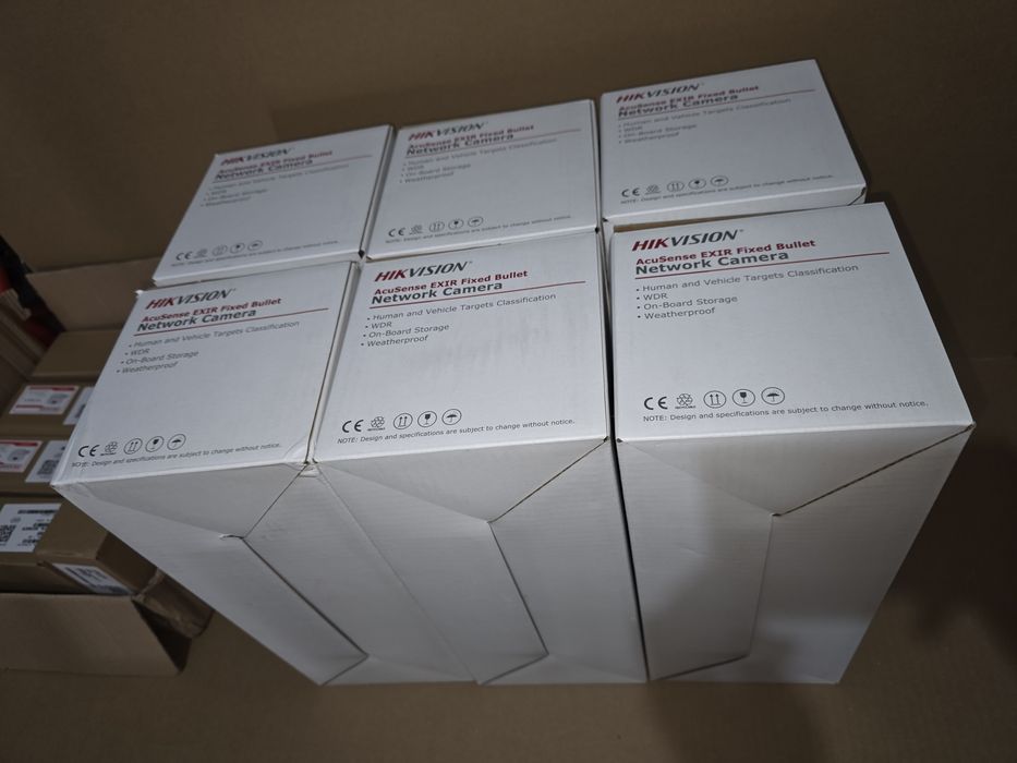 Camera supraveghere IP exterior Hikvision AcuSense DS-2CD2T63G2-4I28, 6 MP, IR 80 m, 2.8 mm,