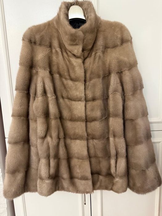 Haina de blana naturala vizon