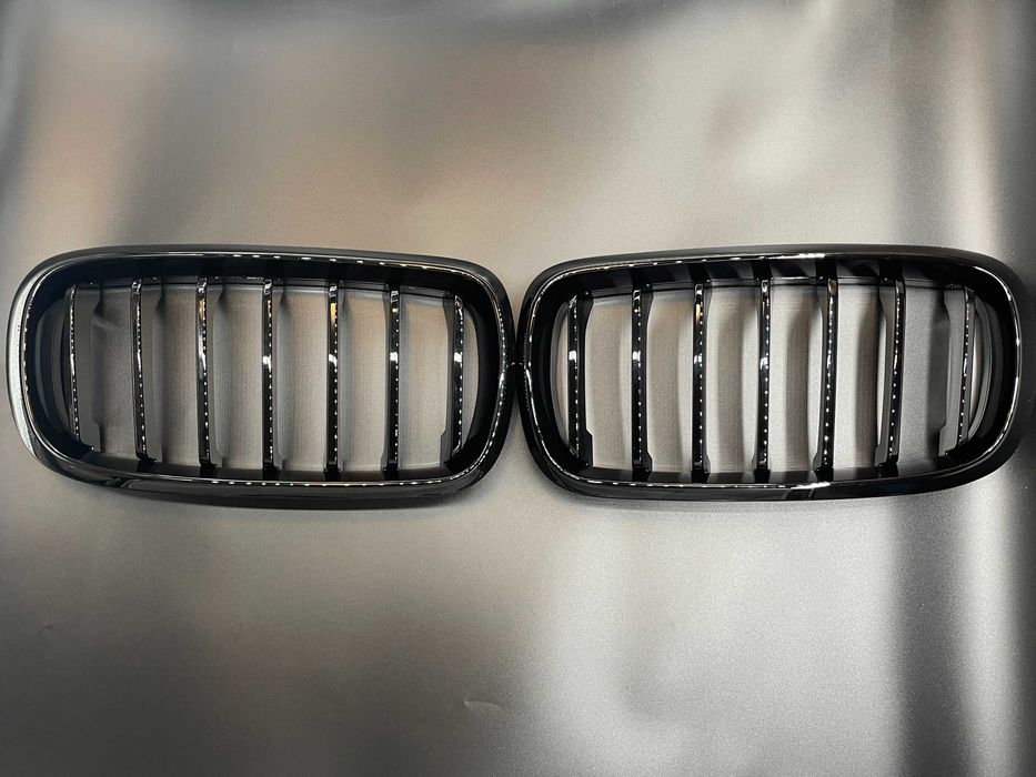 Grile duble negre M compatibile BMW Seria 1 3 4 5 6 7 X1 X5 X6