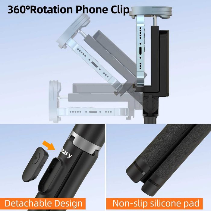 Jmary KT-259 — Универсальный Селфи-Штатив 2-в-1. Есть доставка