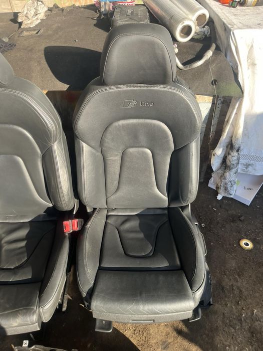 Кожен салон за Audi A5 8T Cabrio Кабрио мека кожа Sline подгрев ном244