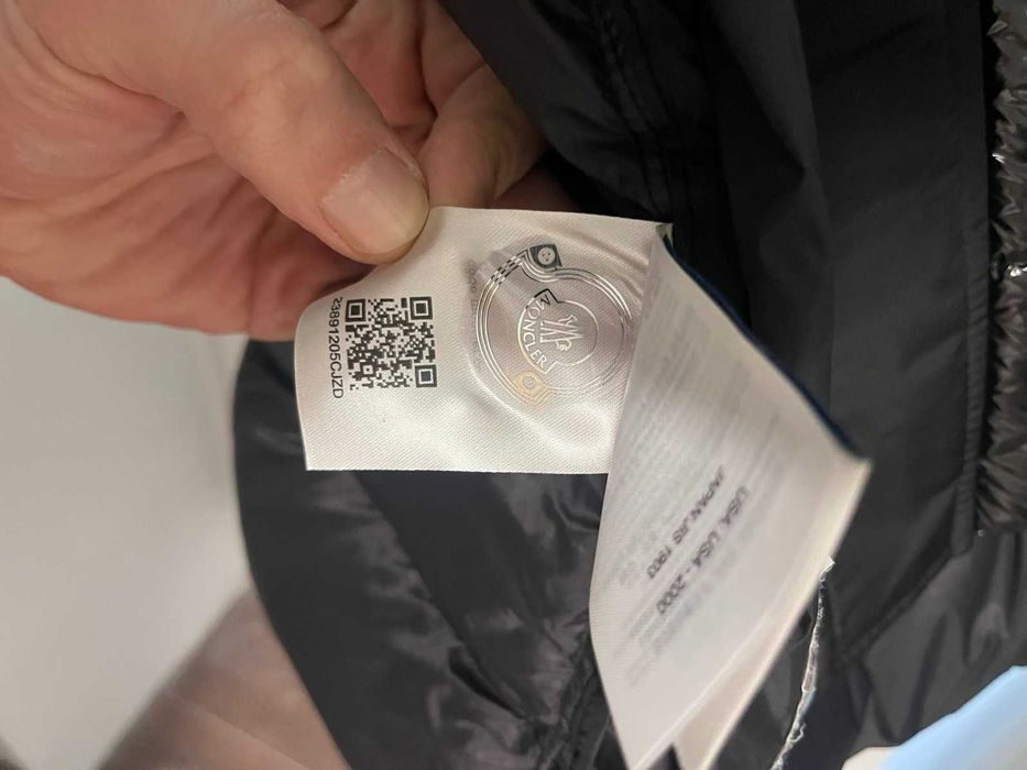 Moncler Пухено Яке