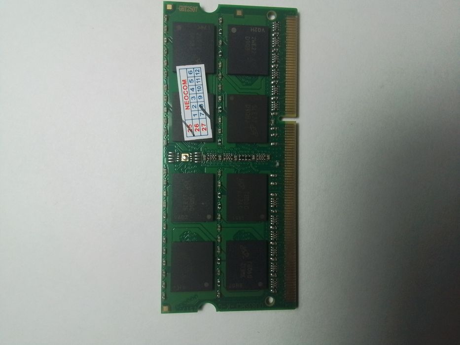 ОЗУ для ноутбука типа DDR3L на 8 гб