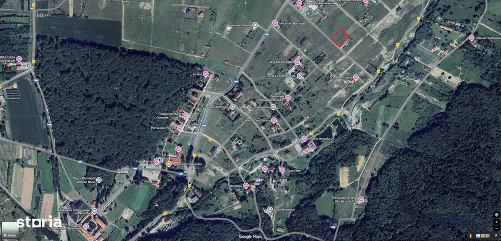 Teren intravilan 2000 mp, Statiunea Climaterica Sambata de Sus