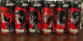 coca cola avengers de colectie