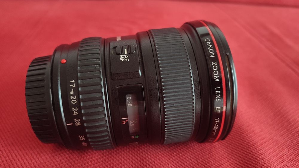 Obiectiv canon ultrasonic 17-40 mm  F4.0