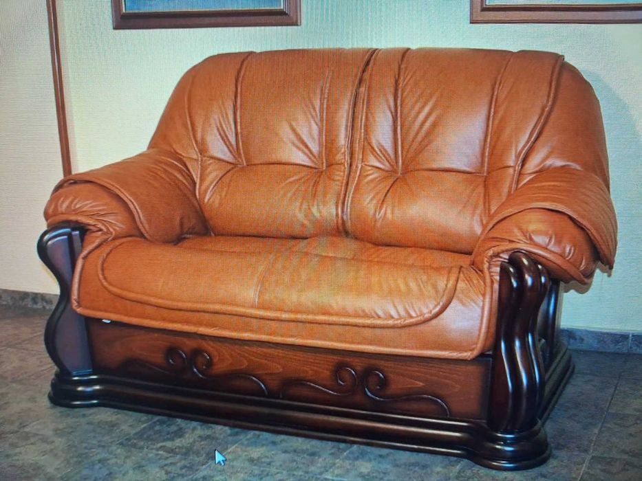 Кожена гарнитура