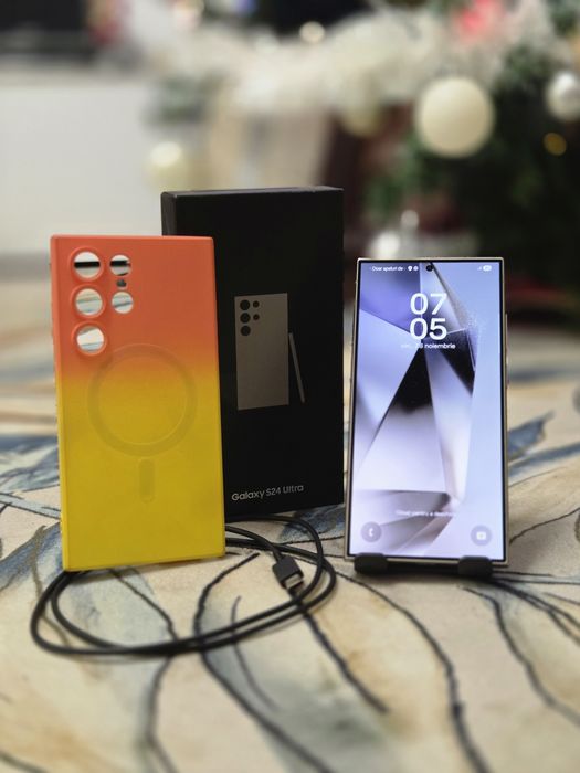 Samsung Galaxy S24 Ultra, 12GB RAM, 256GB, Titanium Gray, Preț FIX !