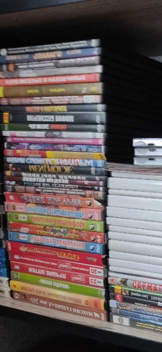 Мультики и фильмы на CD/DVD дисках