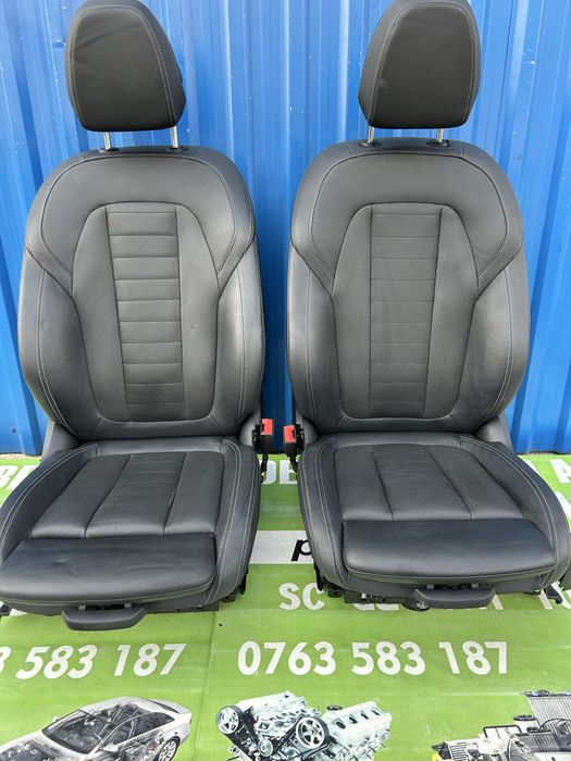 Scaune piele față și banchete spate BMW X3 G01