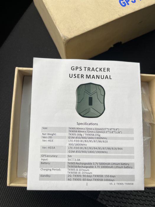 GPS Tracker TK Star 905