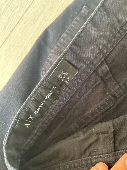 Джинсы черные, Armani Exchange