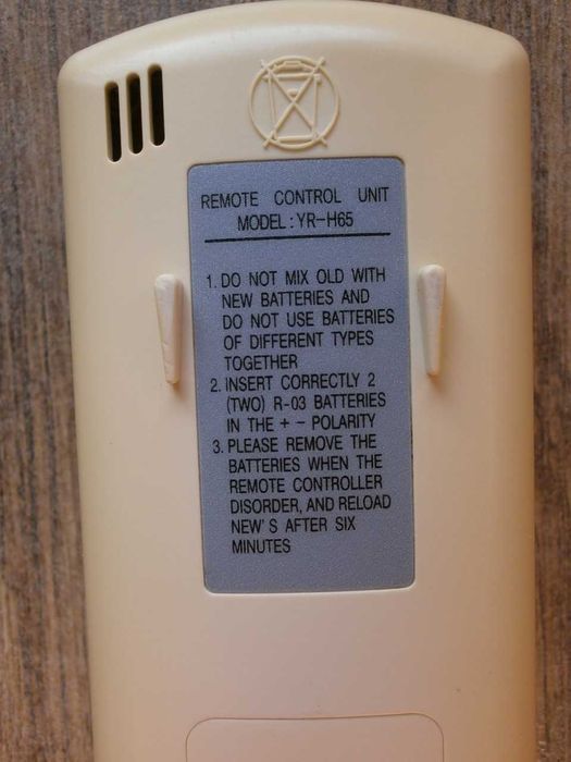 Оригинално Дистанционно за климатик Haier YR-H65