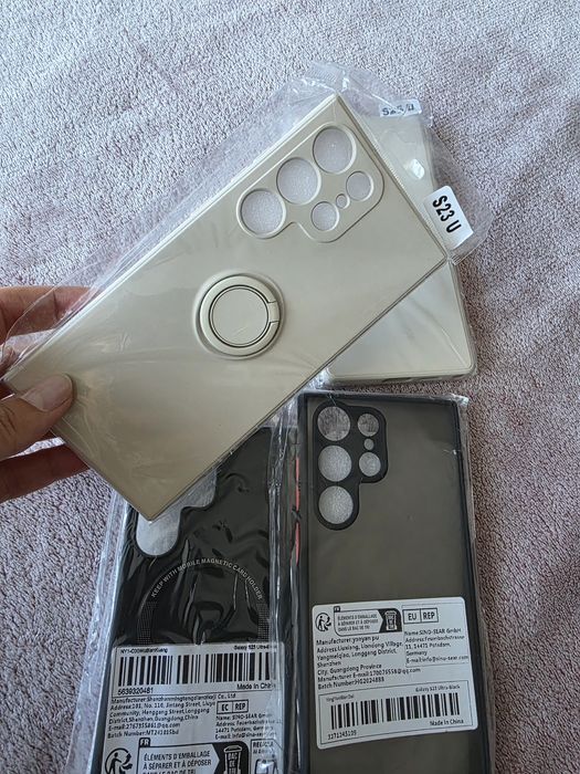 4 броя Силиконов кейс за Samsung S23 Ultra