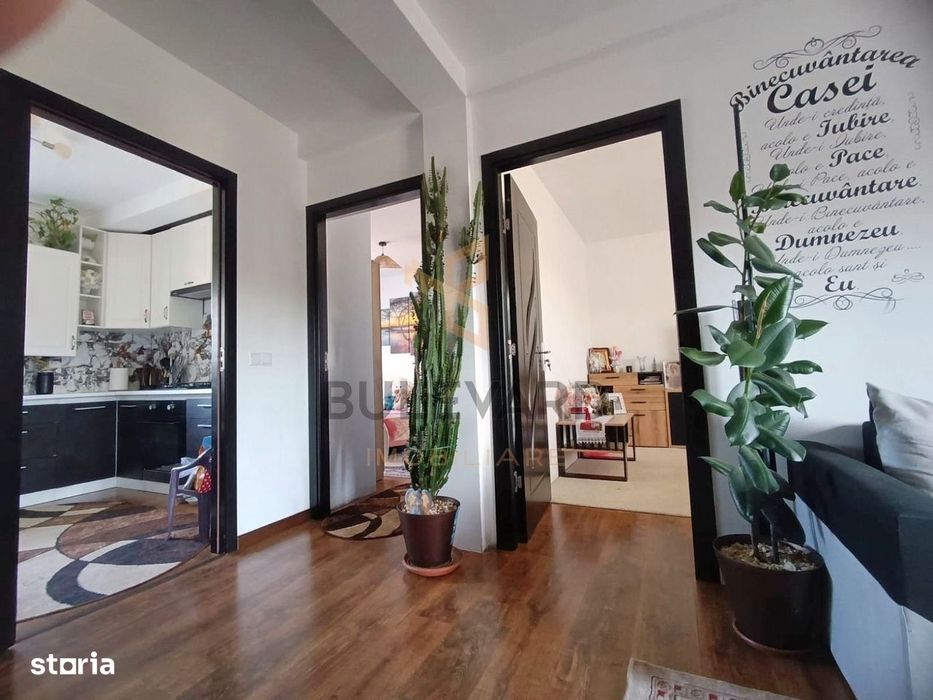 Apartament 3 camere,  parcare, zona Apahida!