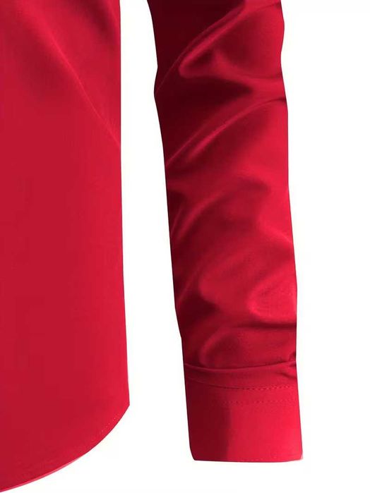 Червена мъжка риза. Размер: М.