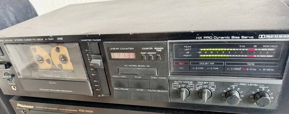 Castofon deck Yamaha K 540