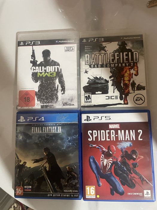 игры на пс 3,4,5