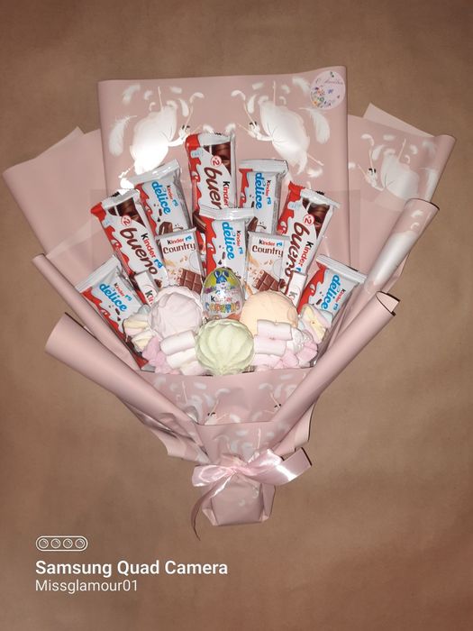 Букеты из Киндера