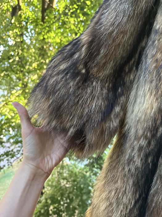 Haină din blană de enot – mărimea L
