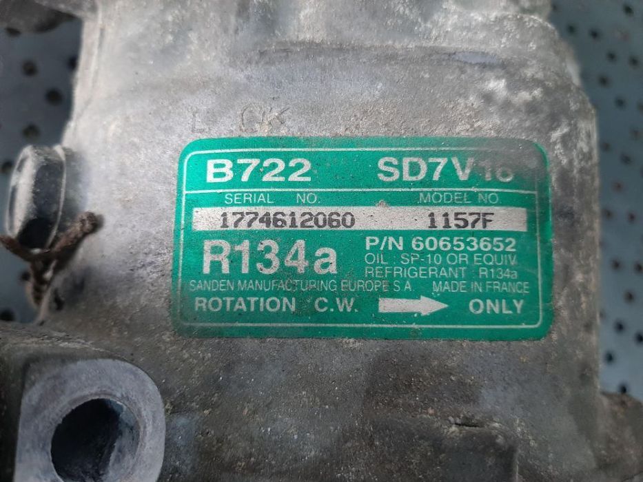 compresor clima ac 1.9 jtd   alfa romeo 147 156 sd7v16