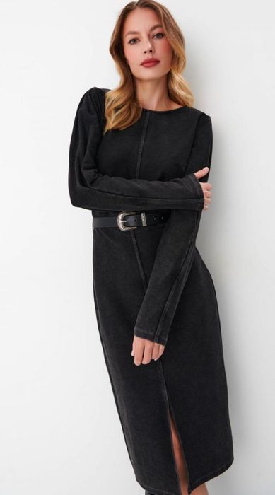 Рокля в дънков плат XS