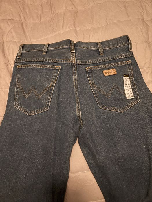 Blugi wrangler originali, noi, regular fit, classic look marime 34/32