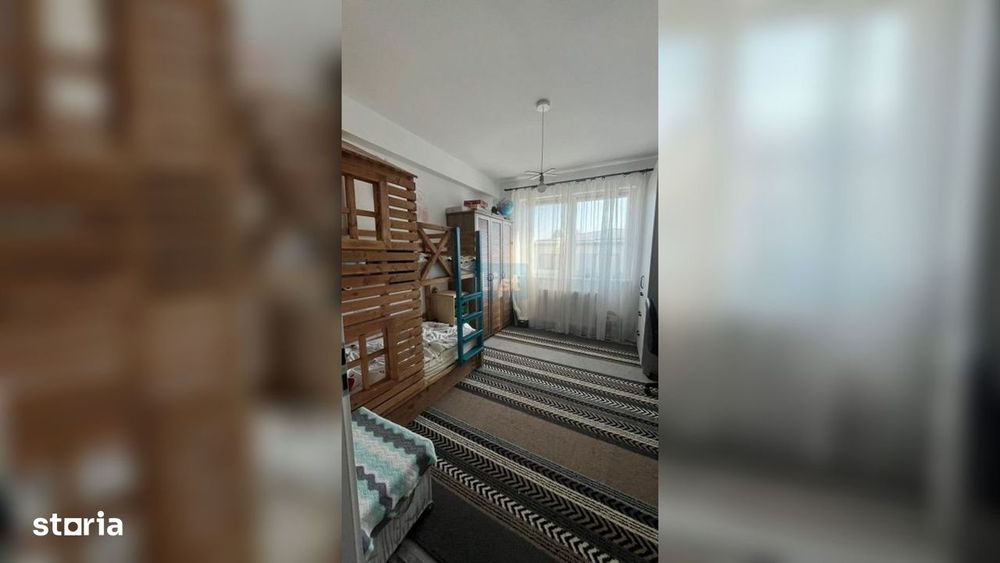 Apartament 3 camere, decomandat,etaj 1 + garaj + curte,zona Campului┃