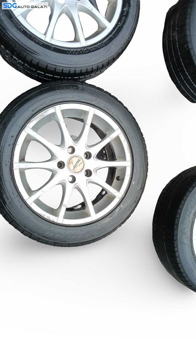 Set 4 Jante Roti Aliaj 205 55 R16 5x112 Volkswagen Touran 2003 - 2010 [MX0518]