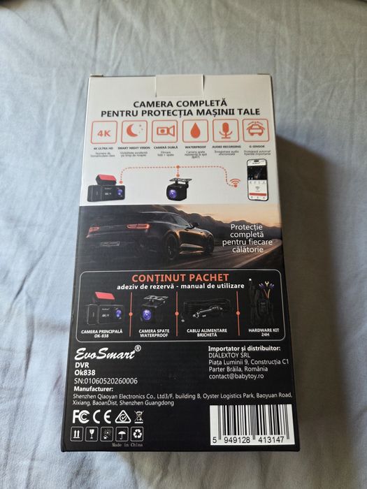 Camera auto de bord