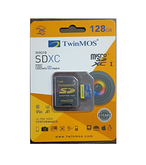 Карта Памяти microSD 128Gb TwinMOS Plus (Original)