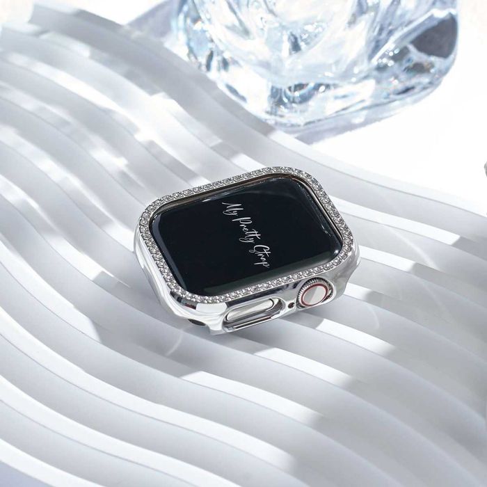 Калъфче с кристали за Apple Watch SE/11/10/9/8/7/6/5/4