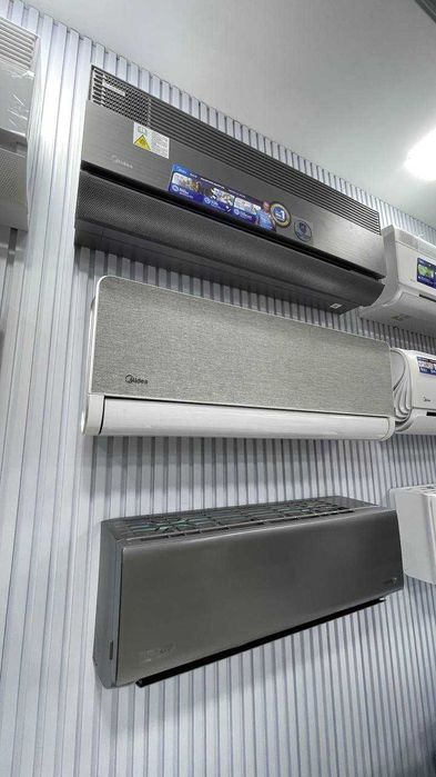 Кондиционер Midea модель NAOMI - 9,000 Btu / Инвертор / Low Voltage