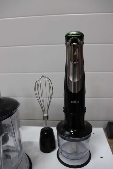 Пасатор Braun MQ 9147X, 6 аксесоара, 1200 W, Черен