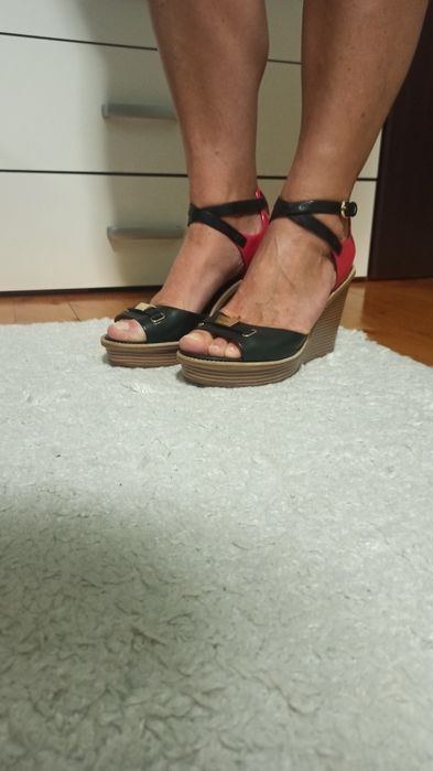 Кожени сандали Geox , номер 41