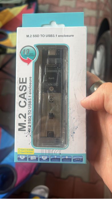 Adaptor m2 nvme la usb 3.0 nou sigilat