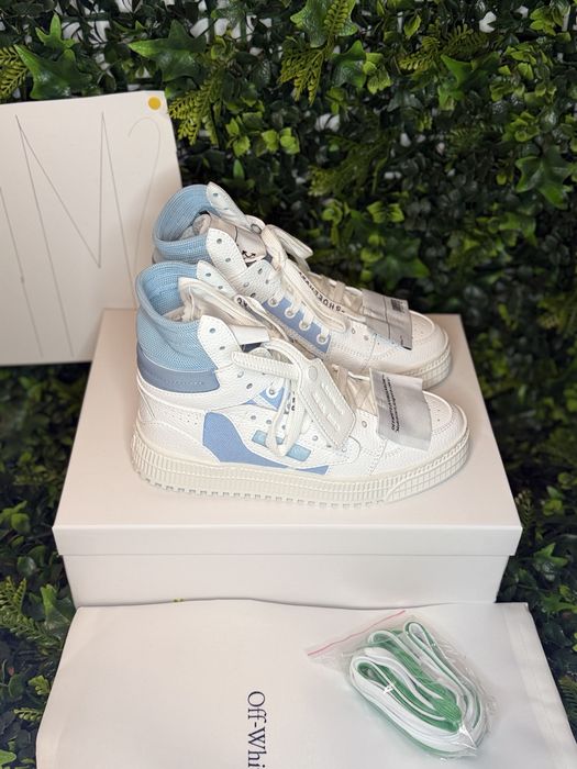 Adidasi/Sneakers off white blue and white off court 3.0