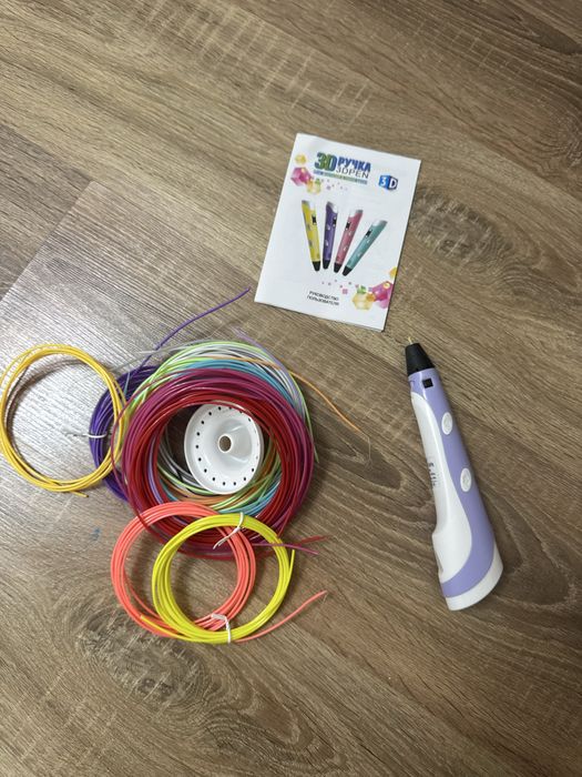 3D pen 3Д ручка и PLA пластик