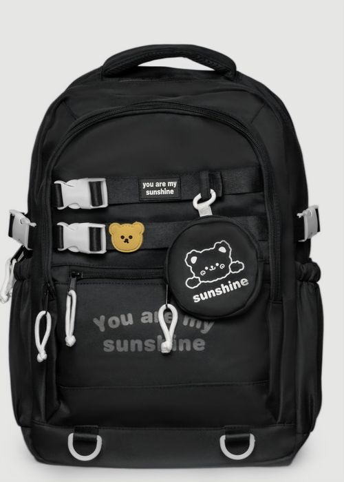 Ghiozdan băieți negru