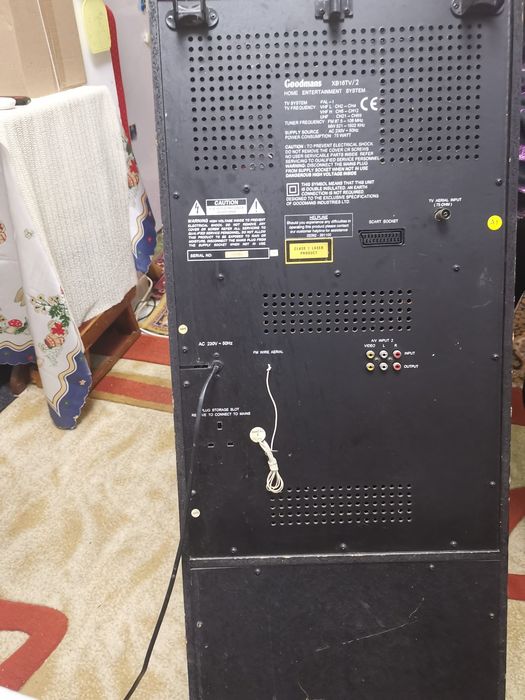 Radio caset Goodmans tv color si radio cu tlc