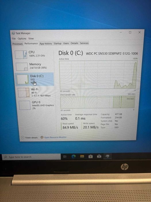 HOPE AMANET P2-Laptop hp