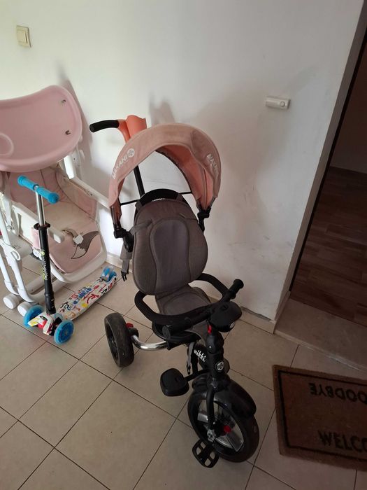 Детска триколка 3 в 1 Kikkaboo Nikki Pink Melange 2020