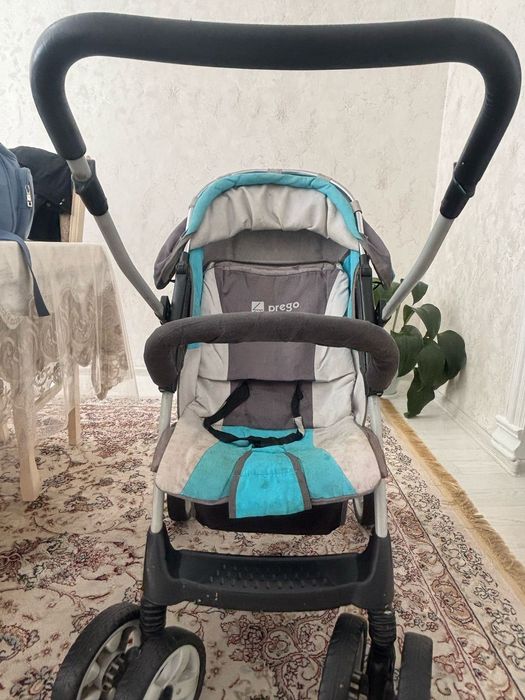 Коляска prego четырёх колёсная
