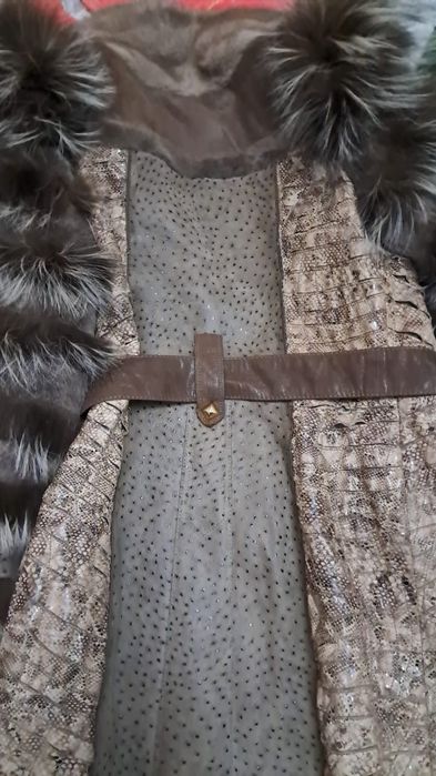 Натуральная, кожаная куртка