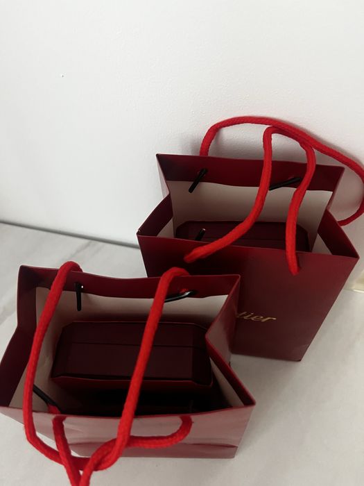 Brățară cartier argint și rose gold